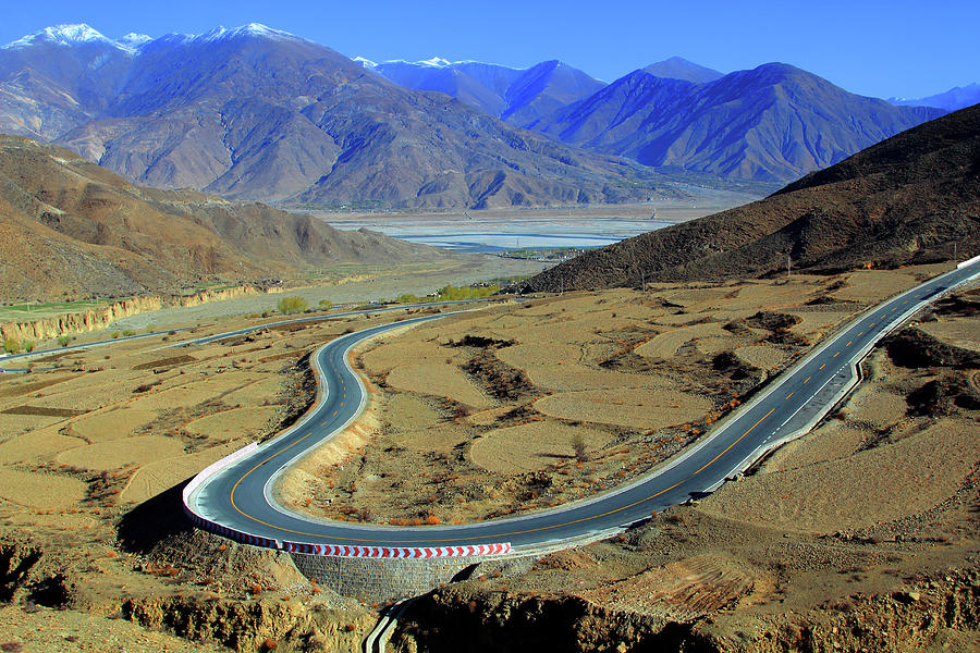 High-altitude Road In The Himalayas Photograph by Photo By Prasit Chansareekorn