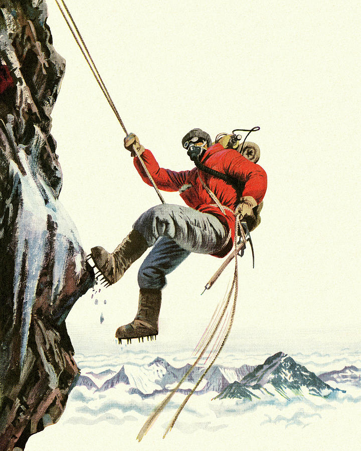 Rock Climbing Art, Climber Girl Watercolor Print, Extreme Sport Poster,  Climber Women Gift - Etsy New Zealand