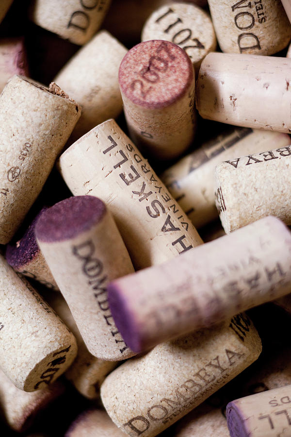 High Angle View Of Corks Photograph by Johner Images