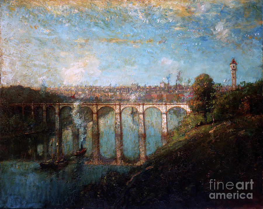 High Bridge Drawing by Heritage Images