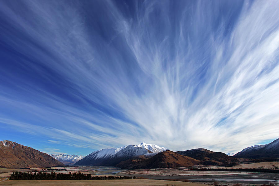 High Country, New Zealand Photograph by Alkalyne