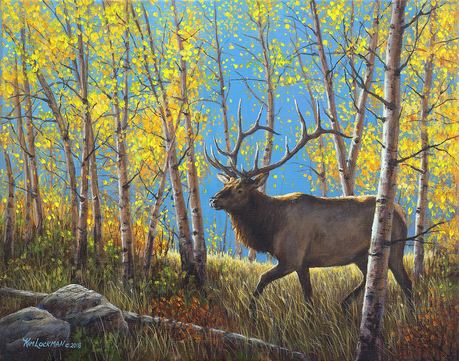 High Country Royalty Painting by Kim Lockman