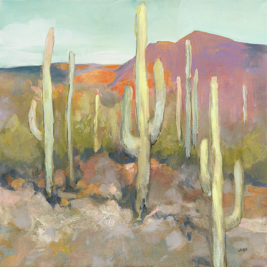 Mountain Painting - High Desert I by Julia Purinton