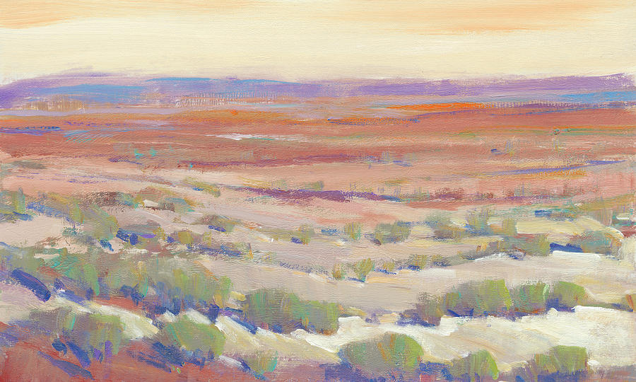 High Desert Pastels II Painting by Tim Otoole - Fine Art America