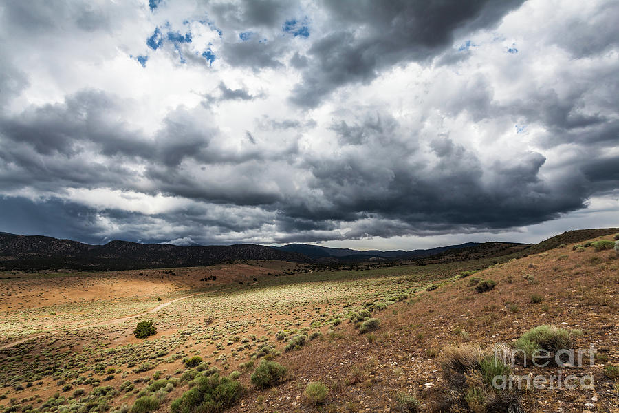 High Desert Storm Clouds Photograph By Webb Canepa