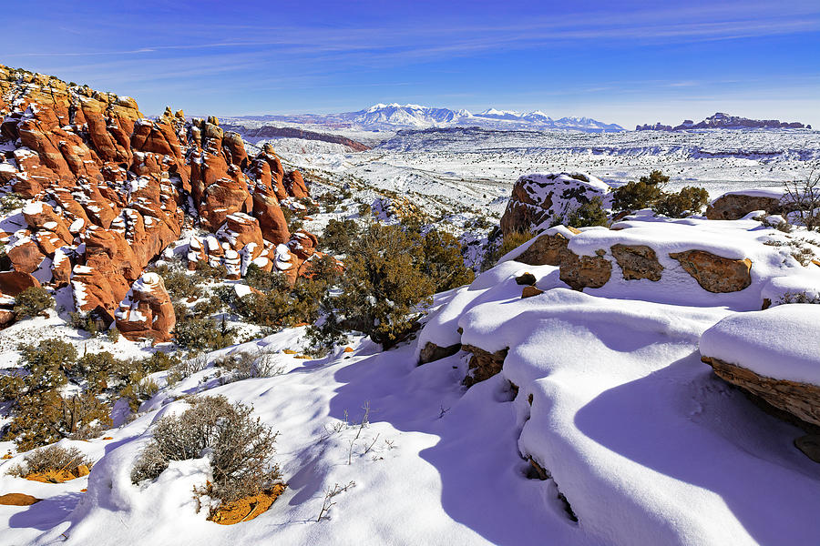 High Desert Winter Photograph by Jack Bell