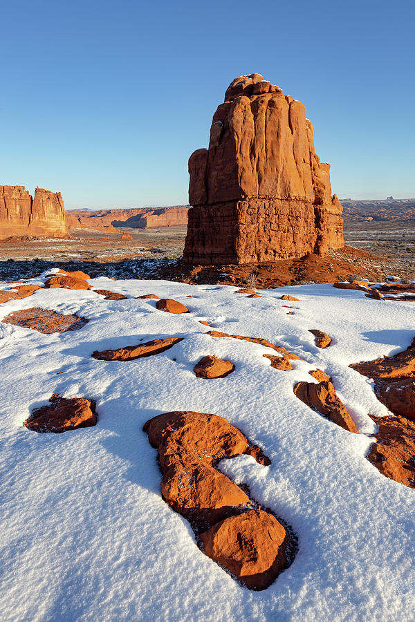 High Desert Winter Morning Photograph by Jack Bell
