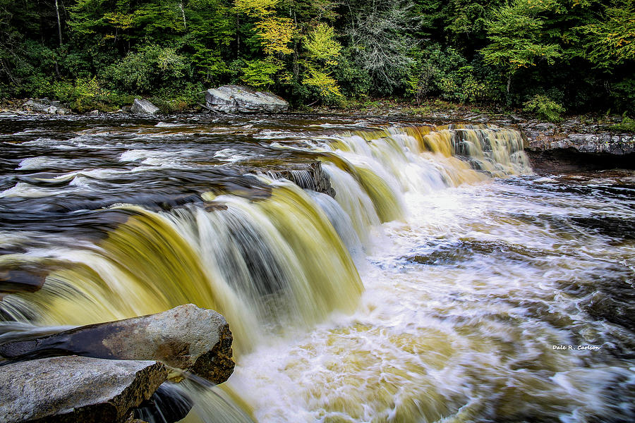 High Falls of the Cheat River Photograph by Dale R Carlson