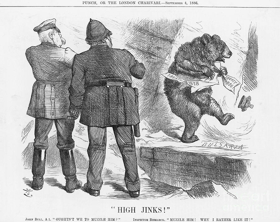 High Jinks, 1886. Artist Joseph Swain Drawing by Print Collector