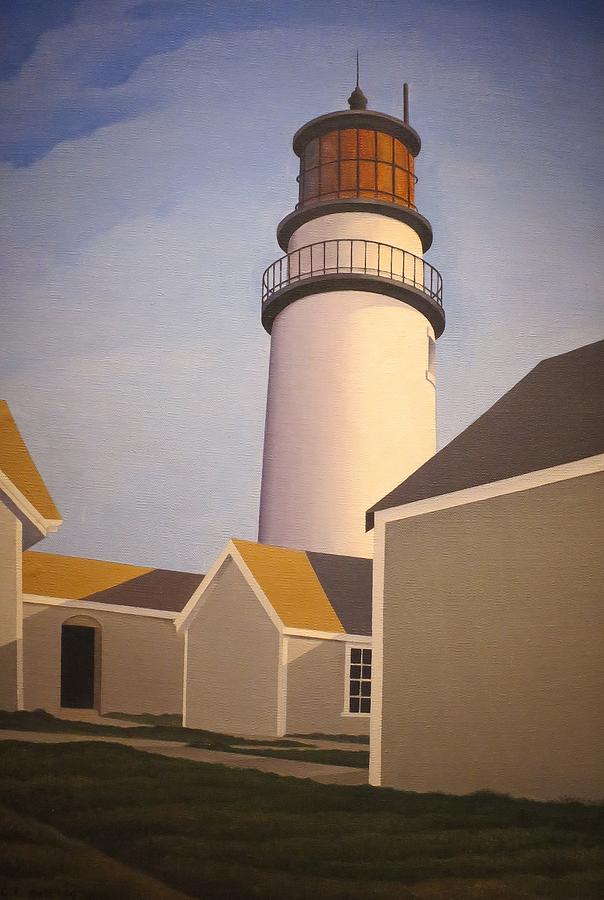 Lighthouse Painting - High Light by Mountain Dreams