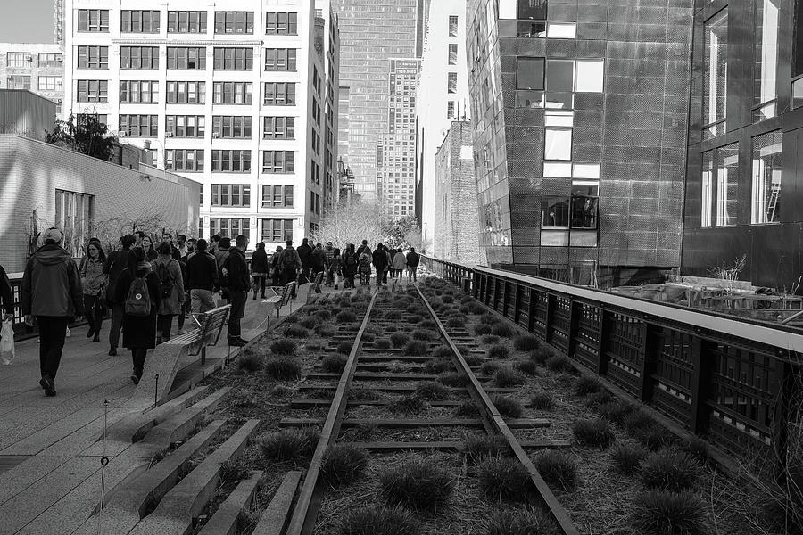 High Line Visitors Photograph by Doug Ash