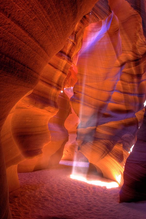 High Noon At The Antelope Canyon Photograph by Lightpix