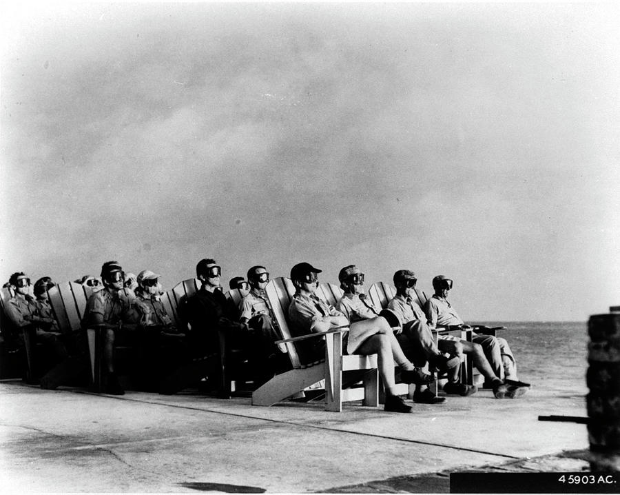 High Ranking Military Personnel Sitting Photograph by Time Life Pictures High Ranking Military Personnel Sitting Photograph by Time Life Pictures