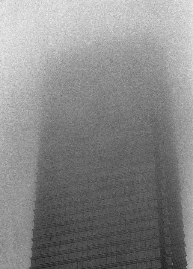High Rise and Fog Photograph by Robert Ullmann