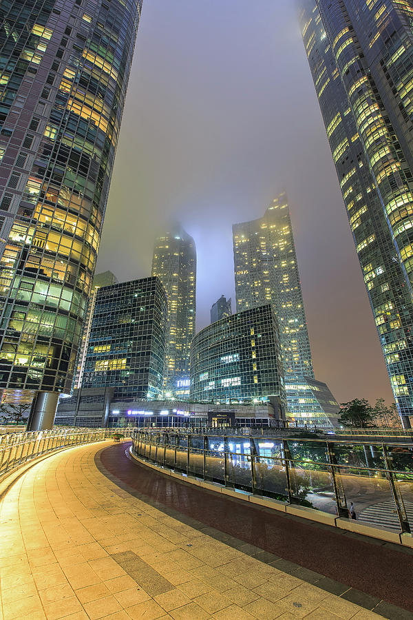 High Rise Buildings Photograph by Sungjin Kim