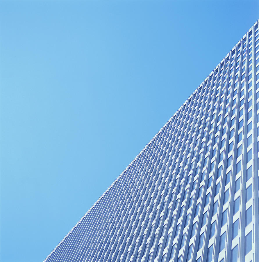 High-rise Office Building, Low Angle Photograph by Kim Steele