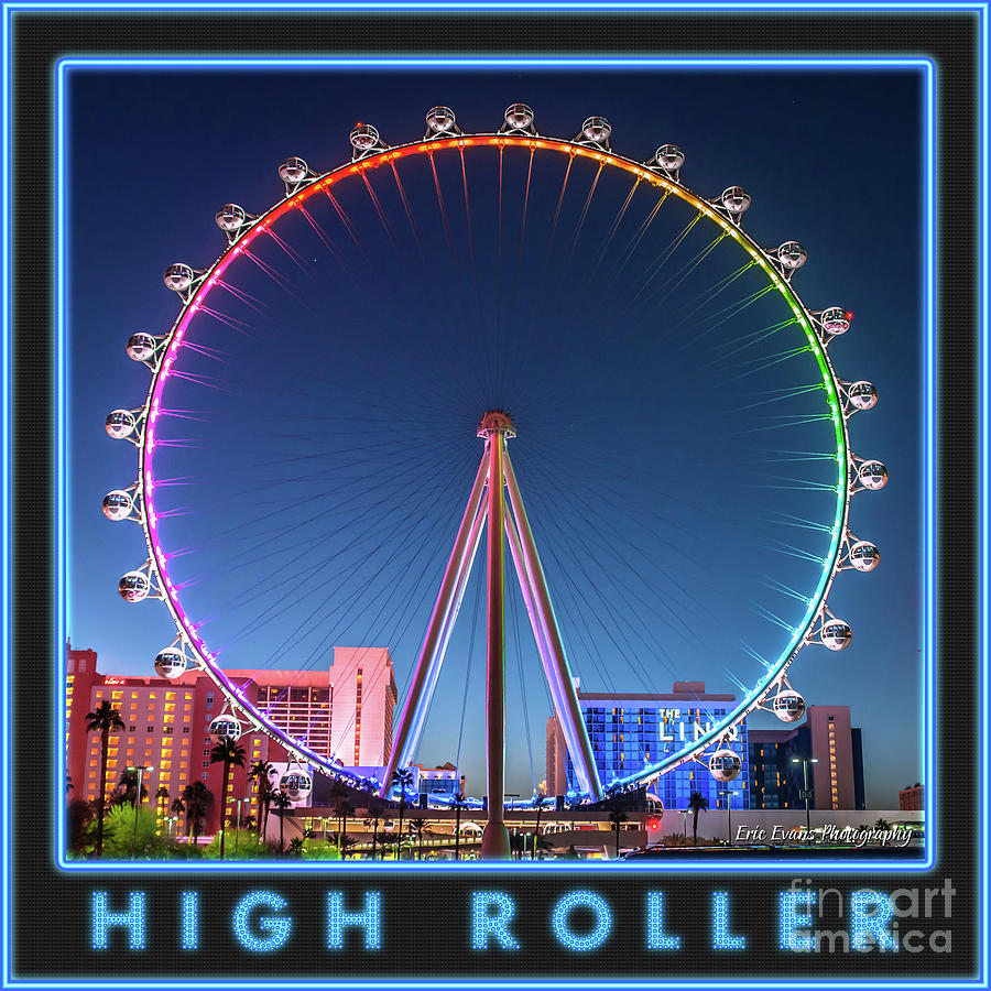 High Roller Gallery Button Photograph By Aloha Art