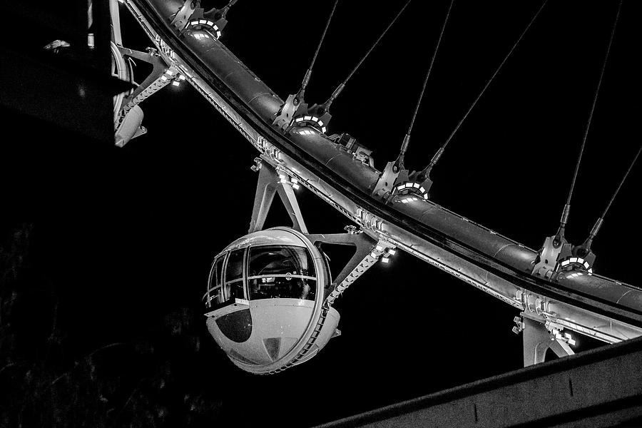 High Roller Wheel cabin Las Vegas Photograph by Donald Pash