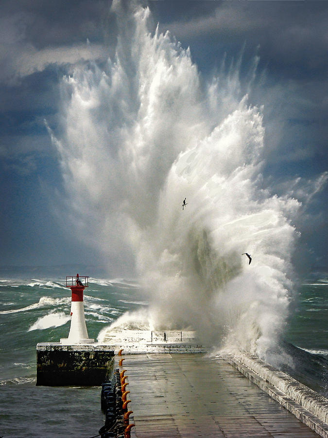 High Seas Photograph by Andrew Hewett