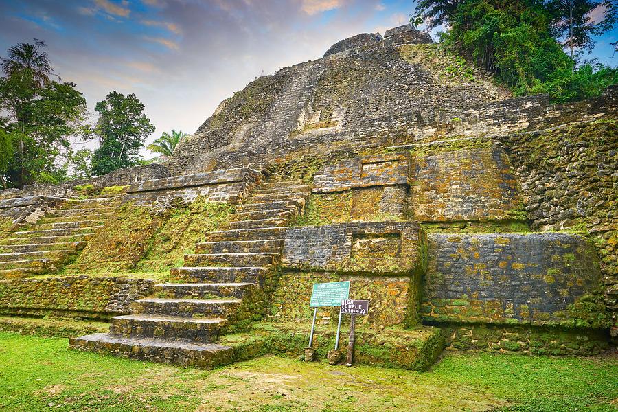 Mayan Photograph - High Temple The Highest Temple by Jan Wlodarczyk