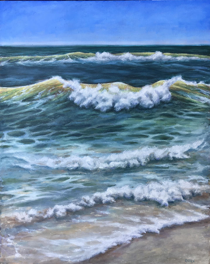 High Tide Painting by Sherry Hendrick | Fine Art America