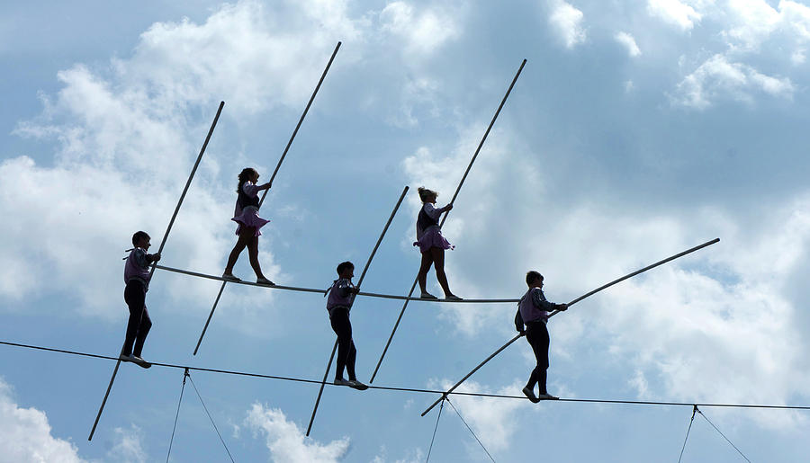 High-wire artists by picturetom High-wire artists by picturetom