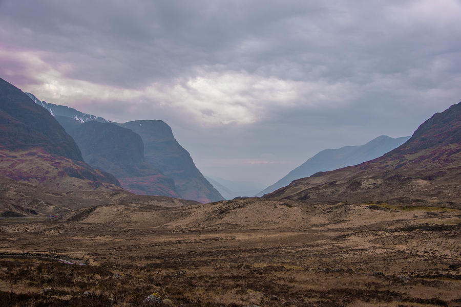 Highland Landscape - Glen Coe Scotland Photograph by Bill Cannon