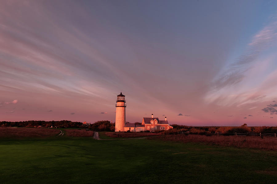 Highland Lighthouse Sunrise Photograph by Jean-Pierre Ducondi