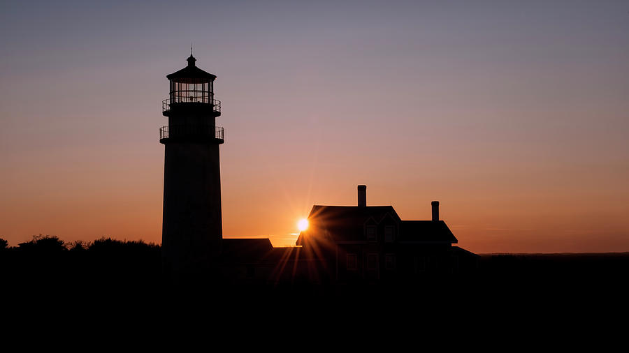 Highland Lighthouse Sunset Photograph