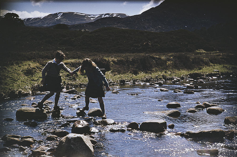 Highland Stream Photograph by Bert Hardy