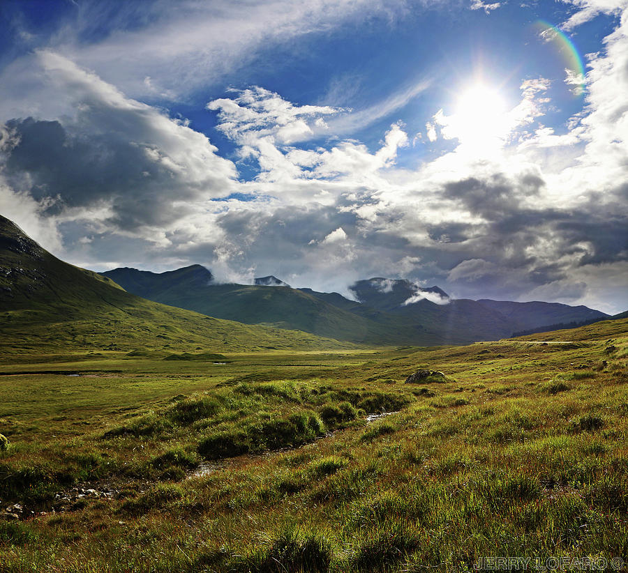 Scotland Photograph - Highlands Afternoon by Jerry LoFaro