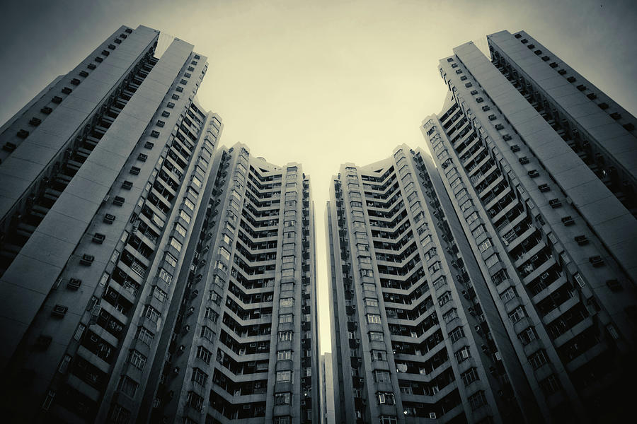 Highrise Residential Buildings In Hong Photograph by D3sign