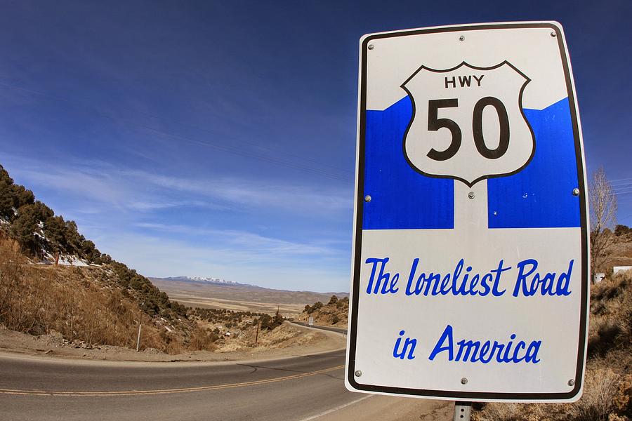 Highway 50 Photograph by Dangerous Balcony - Fine Art America