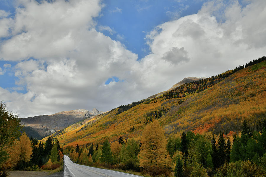 Highway 550 to Red Mountain Pass Photograph by Ray Mathis