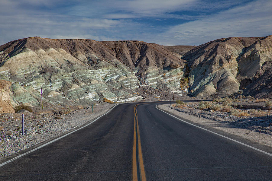 Highway Leaving Death Valley Photograph by Al Hann