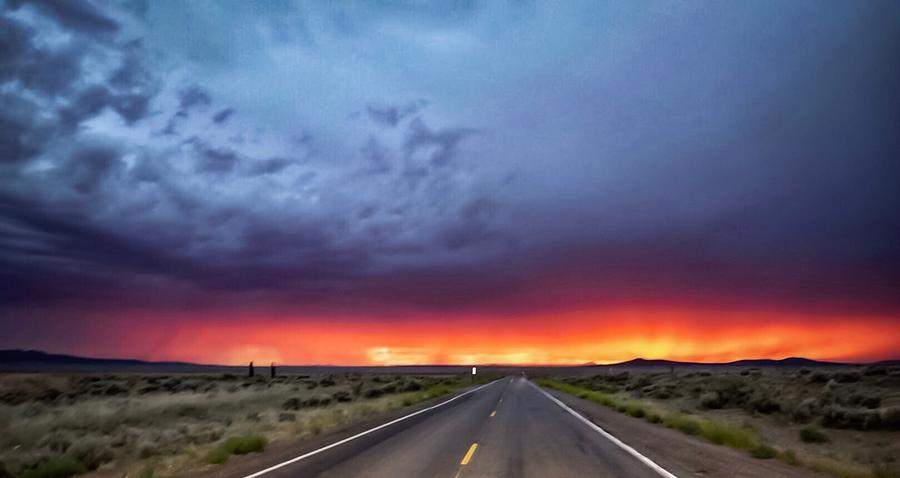 Highway of Fire Photograph by Tanner Williams