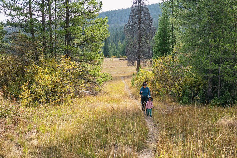 Hiking In The Eagles Nest Wilderness Colorado Photograph By Cavan