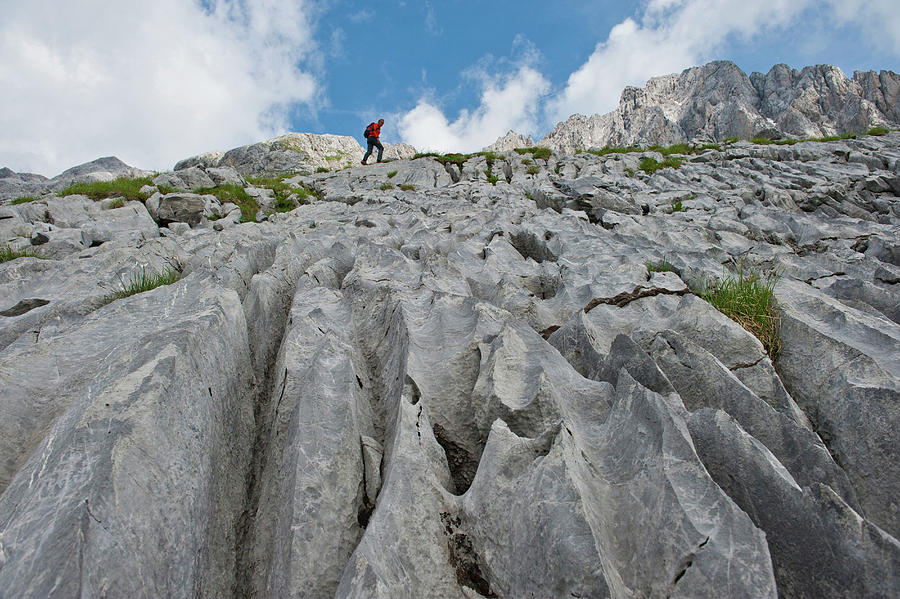 Hiking Monte Coglians, Italy Digital Art by Mario Verin