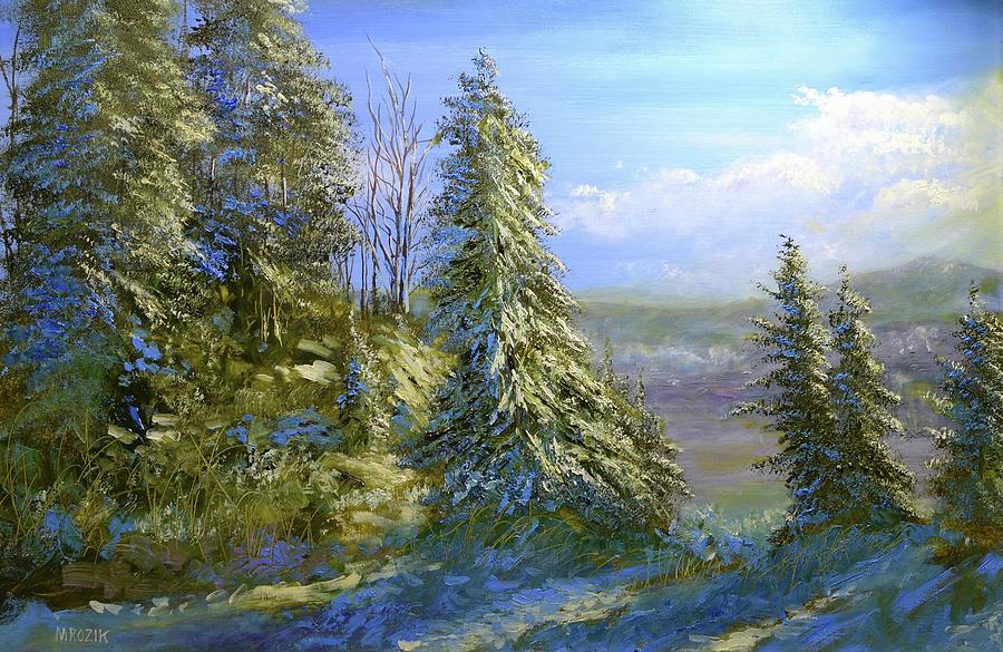 Hill of wonder Painting by Michael Mrozik
