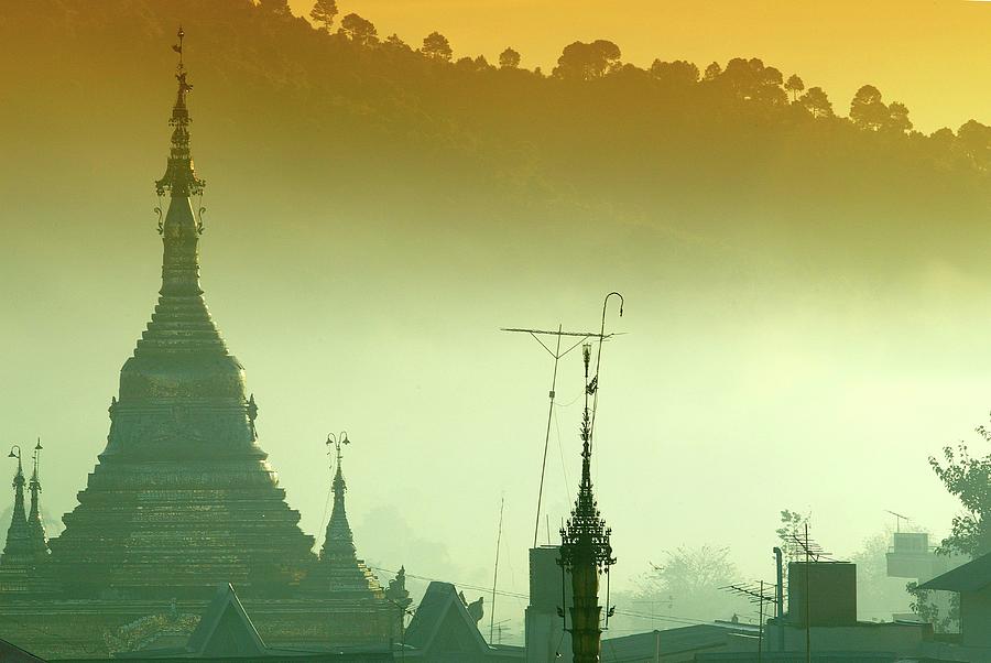 Hill Station Kalaw At Dawn Shan State Photograph by Andrew Woodley ...