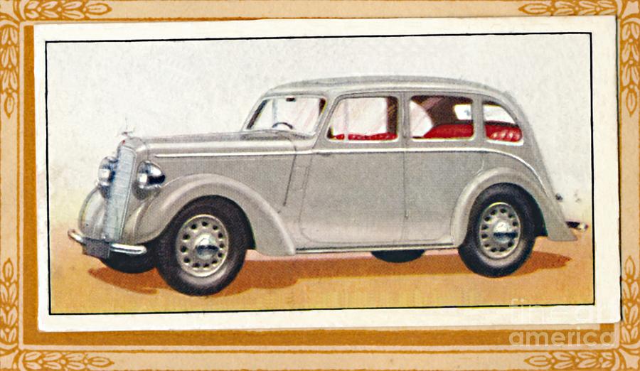 Hillman Minx Saloon De Luxe, C1936 Drawing by Print Collector