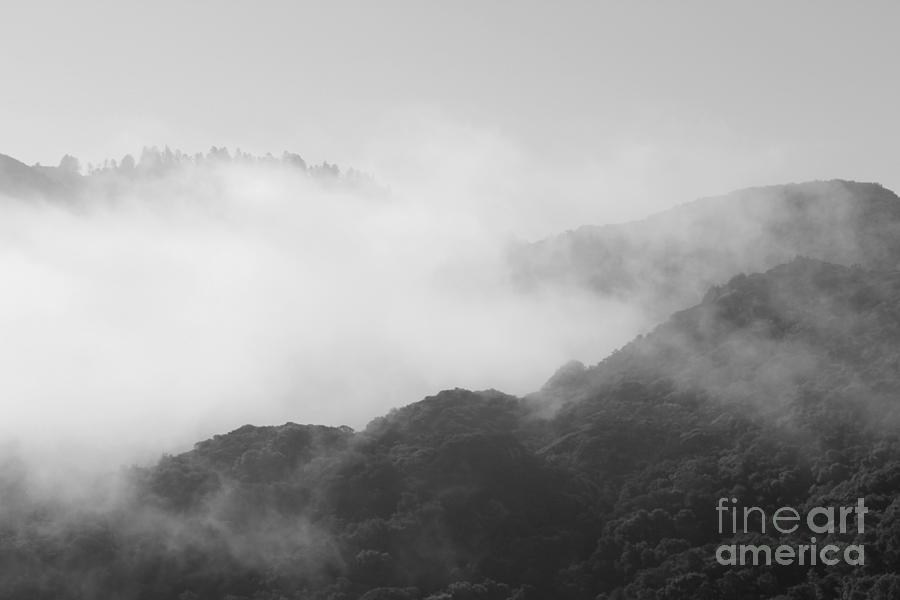 Hills and Fog Photograph by Katherine Erickson