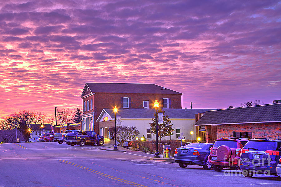 Street Photograph - Hillsboro Missouri  by Larry Braun
