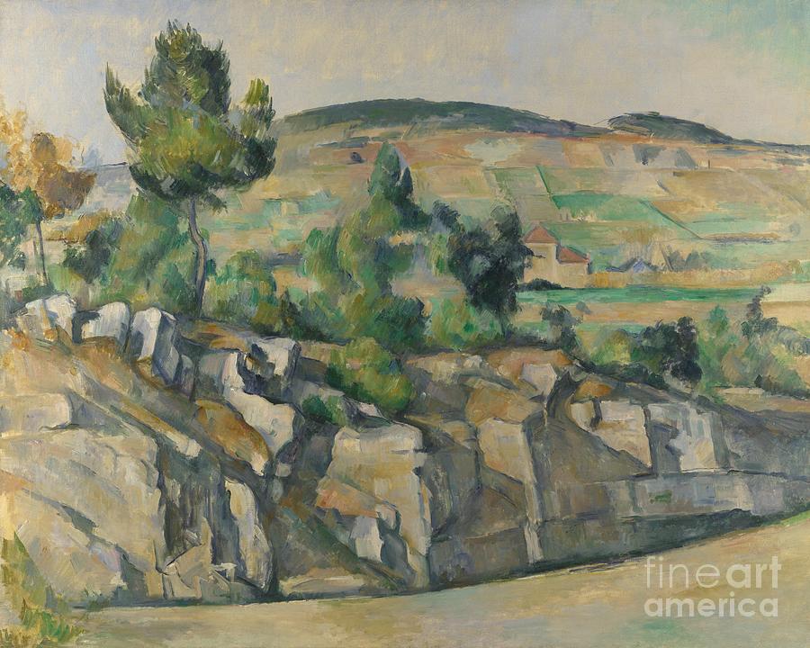 Paul Cezanne Drawing - Hillside In Provence, C. 1890. Artist by Heritage Images