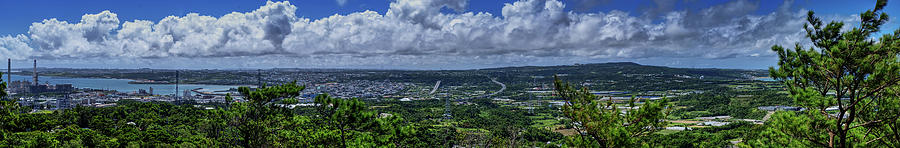 Hilltop panorama 2 Photograph by Eric Hafner