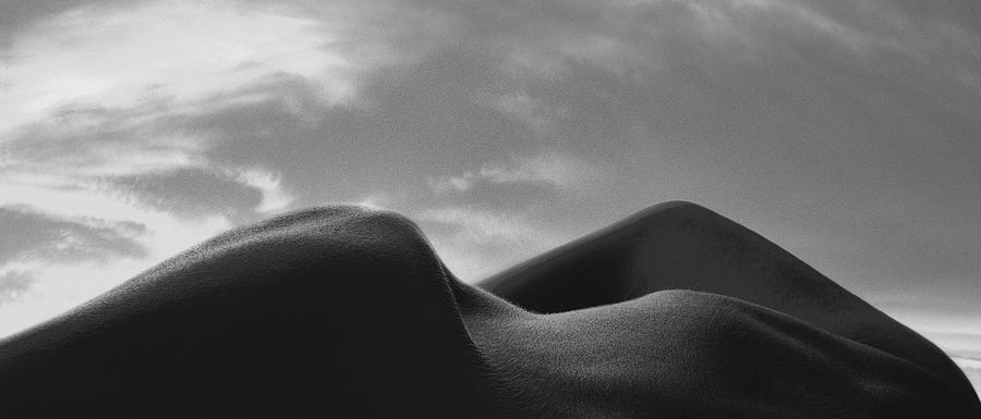 Nude Photograph - Hilly Shoulders by Aurimas Valevicius