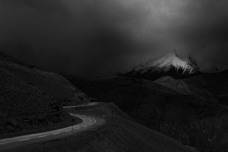 Landscape Photograph - Himalayan Road by Jassi Oberai