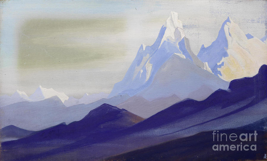 Himalayas Drawing by Heritage Images