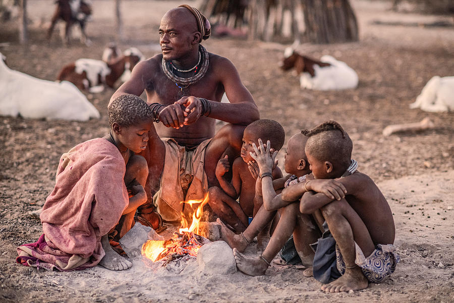 Himba Bonding Photograph By Trevor Cole Fine Art America