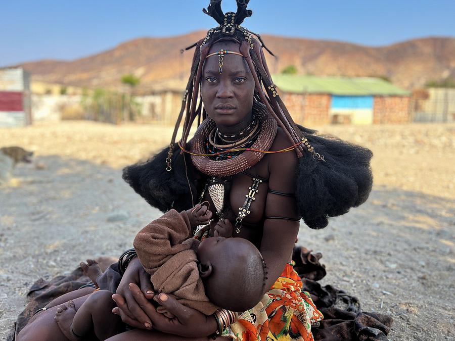 Himba Girl Hair Style Photograph by Ilana Lam